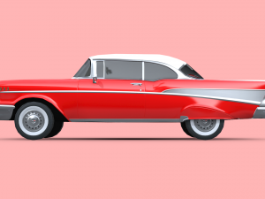 Chevrolet Bel Air z 1957 r Model 3D