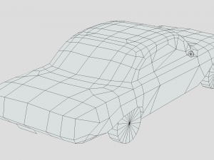 Chevrolet Impala Coupe 1961 3D Model