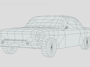 Chevrolet Impala Coupe 1961 3D Model