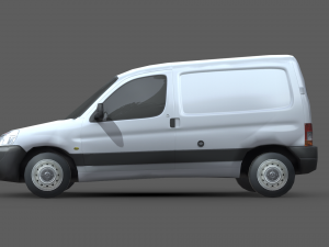 Citroen Berlingo Van 2013 Modello 3D
