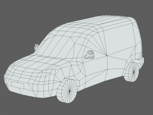 Citroen Berlingo Van 2013 Modello 3D