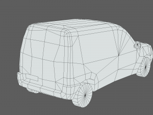 Citroen Berlingo Van 2013 Modello 3D