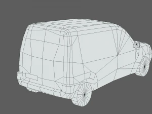 Citroen Berlingo Van 2013 3D Model