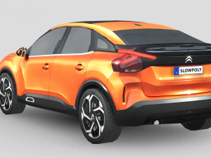 Citroen C4 2021 3D Model