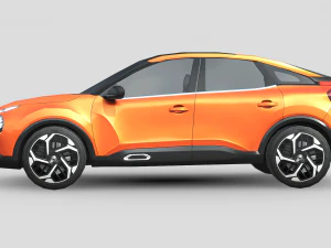 Citroen C4 2021 3D Model