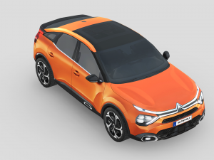 Citroen C4 2021 3Dモデル