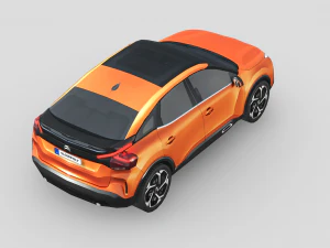 Citroen C4 2021 3D Model