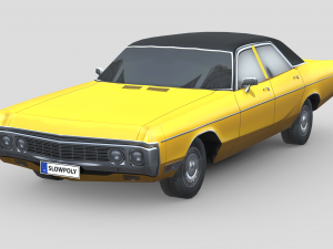 Dodge Polara 1970 3D Model