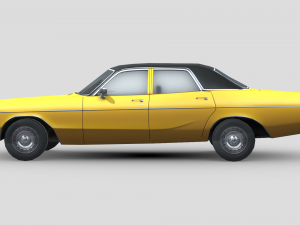 Dodge Polara 1970 3D 模型
