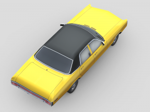 Dodge Polara 1970 3D 模型