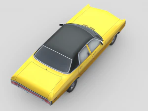 Dodge Polara 1970 Modello 3D