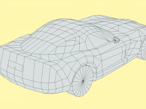 Dodge Viper SRT 2010 3D Model