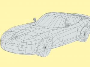 Dodge Viper SRT 2010 3D Model