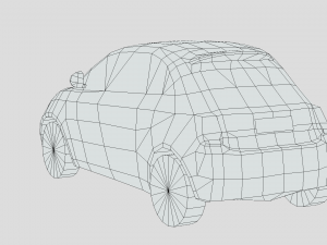 Fiat 500 La Prima 2021 3D Model