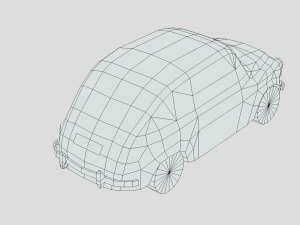 Fiat 600D 1965 3D Модель