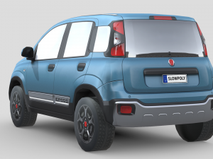 Fiat Panda Cross 2021 3D 模型