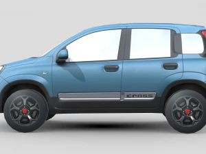 Fiat Panda Cross 2021 3D Model