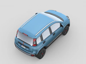 Fiat Panda Cross 2021 3D Model