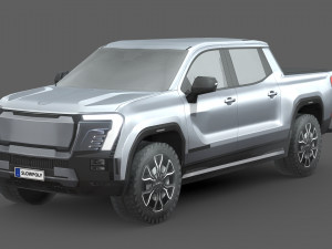 GMC Sierra EV 2024 Modèle 3D