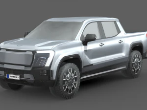 GMC Sierra EV 2024 Modelo 3D