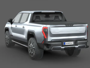 GMC Sierra EV 2024 3D Model