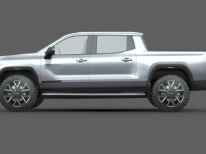 GMC Sierra EV 2024 Modèle 3D