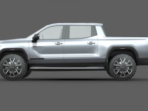 GMC Sierra EV 2024 3D Model