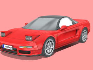 Honda NSX Type R 3D Model