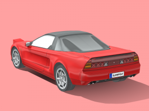 Honda NSX Type R 3D Model