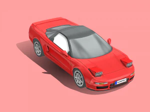 Honda NSX Type R 3D Model