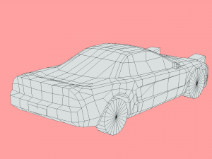 Honda NSX Type R 3D Model