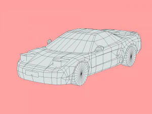 Honda NSX Type R 3D Model