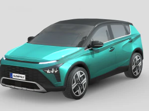 Hyundai Bayon 2022 3D Model