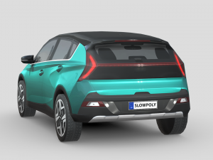Hyundai Bayon 2022 Modello 3D
