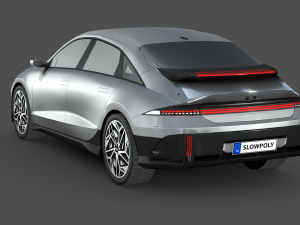 Hyundai Ioniq 6 3Dモデル