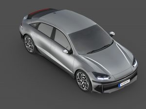Hyundai Ioniq 6 3Dモデル
