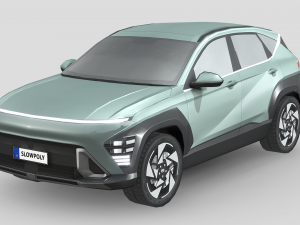 Hyundai Kona 2024 3D Model