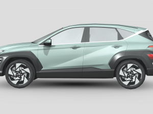 Hyundai Kona 2024 3D Model