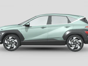 Hyundai Kona 2024 3D Model