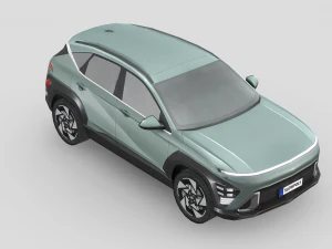 Hyundai Kona 2024 3D Model