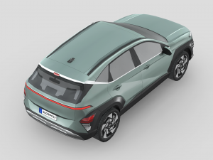 Hyundai Kona 2024 3D Model