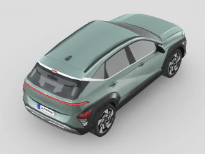 Hyundai Kona 2024 3D Model