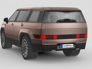 Hyundai Santa Fe 2024 Modello 3D