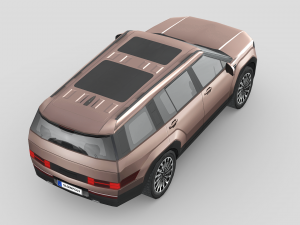 Hyundai Santa Fe 2024 Modello 3D