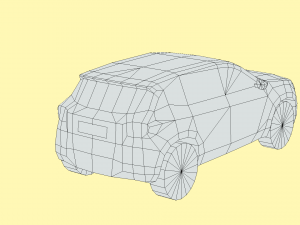 Jeep Avenger 3Dモデル