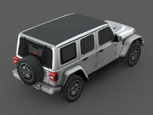 Jeep Wrangler 4xe 2024 3D Model