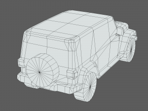 Jeep Wrangler 4xe 2024 3D Model
