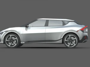 Kia EV6 GT 3D Model