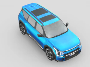 Киа EV9 GT-Лайн 3D Модель