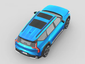 Киа EV9 GT-Лайн 3D Модель